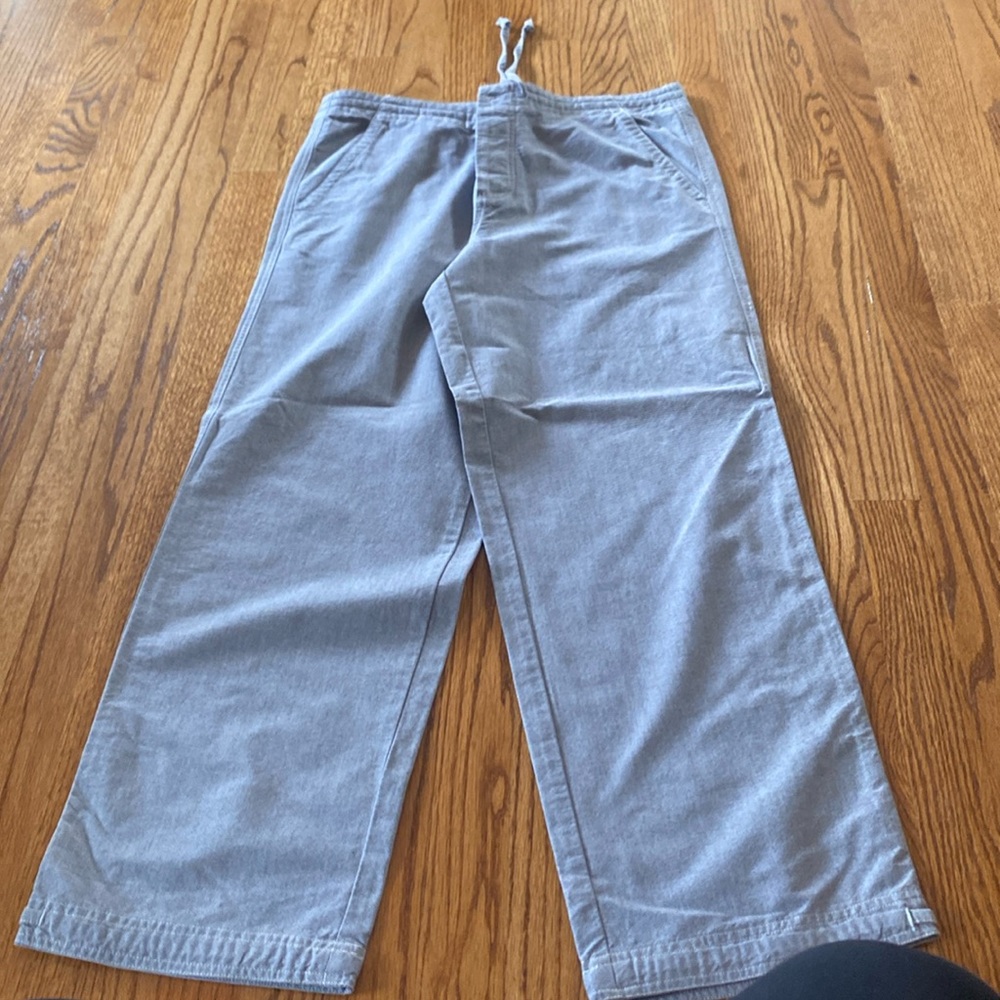 Mens Gap Factory chambray pants size small
